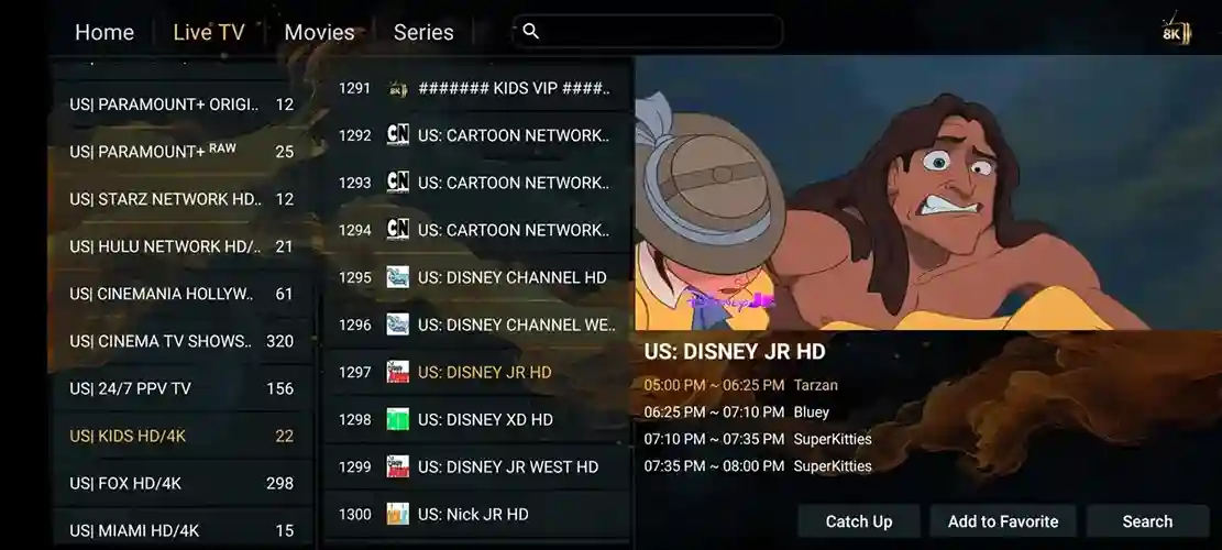 Preview 2 - 4K OTT Premium IPTV Subscription